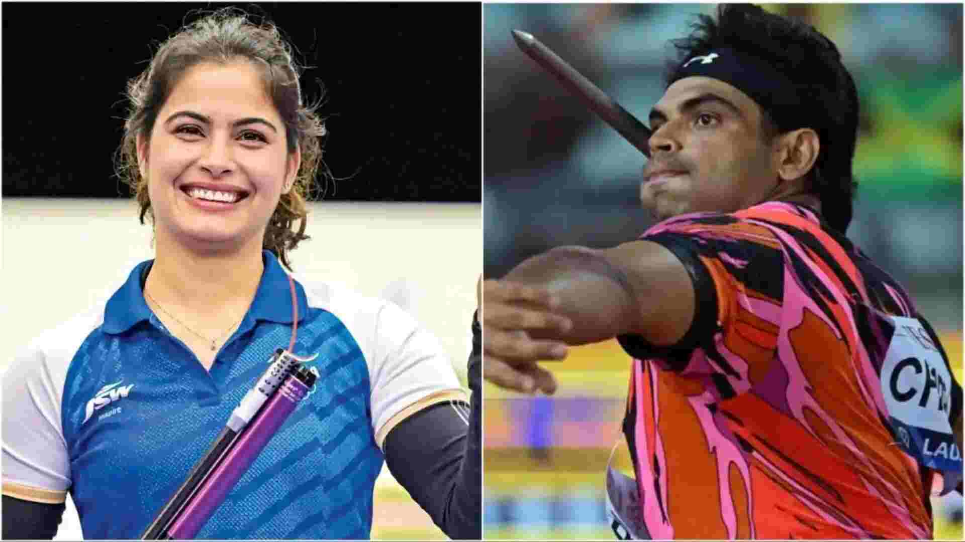 Manu Bhaker Congratulates Neeraj Chopra