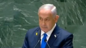 Netanyahu Blasts UN, Defends Israel’s War at the UNGA Meeting