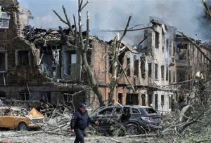 10 Killed In Russian Strikes On Hospital In Ukraine’s Sumy: Zelensky