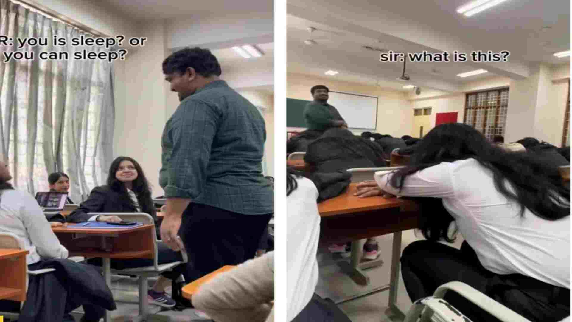 'Allows' Students To Sleep During Lectures