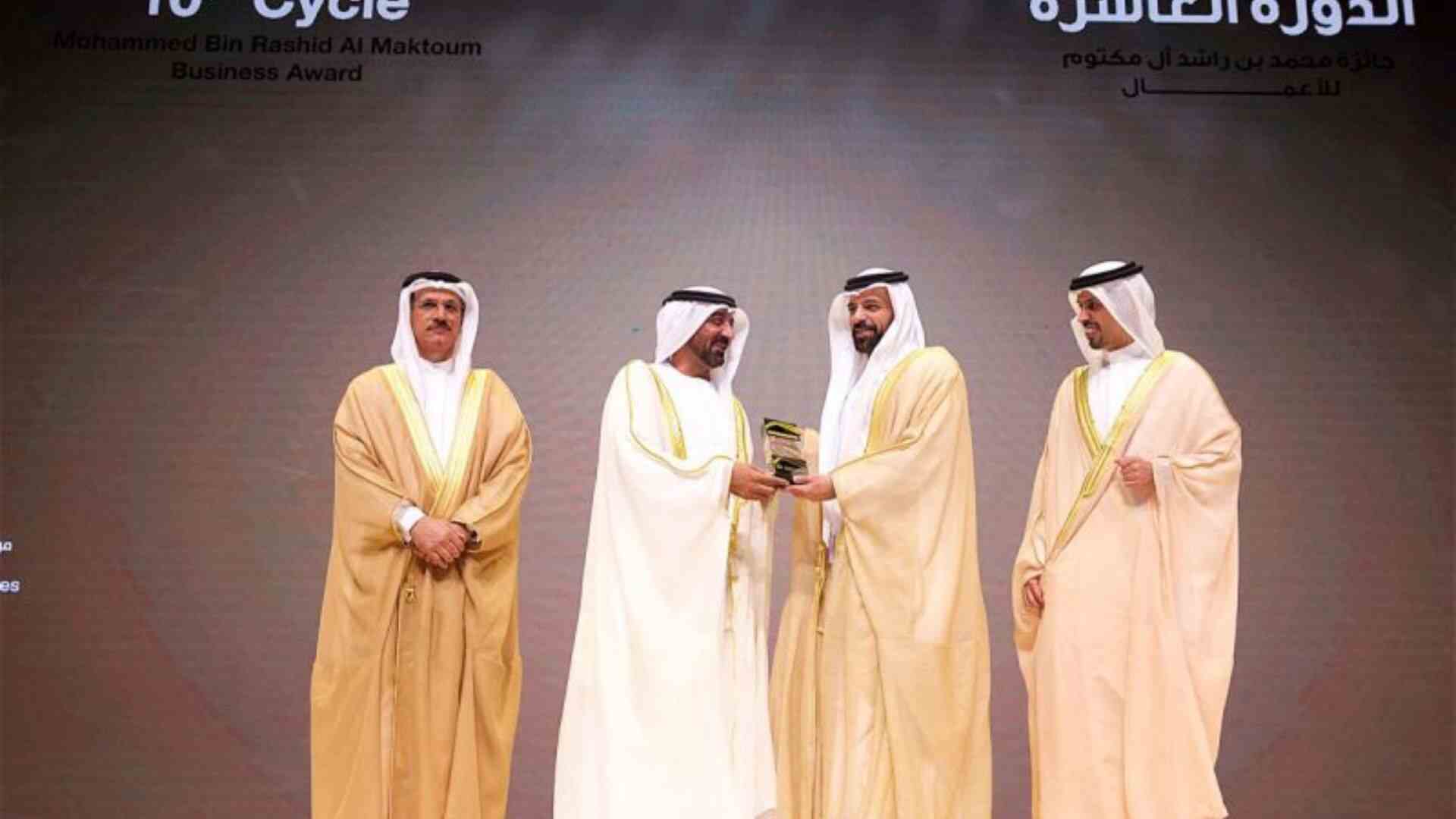 Sheikh Ahmed Bin Mohammed Honours Top Businesses At Mohammed Bin Rashid Al Maktoum Business Awards