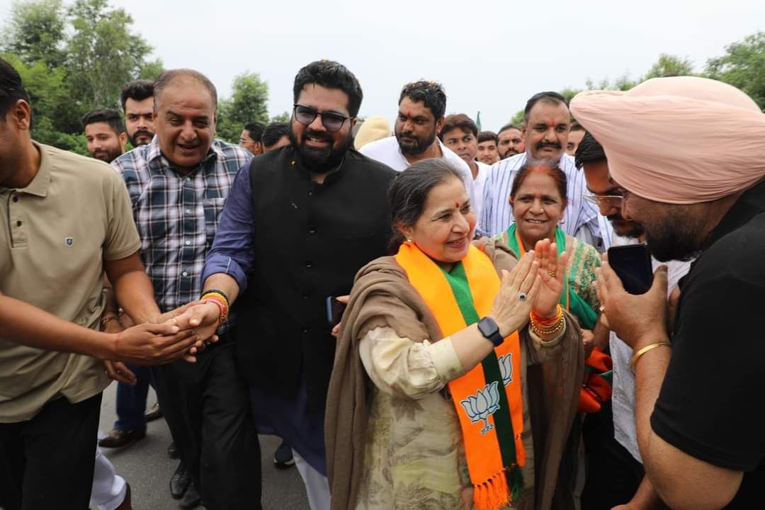 Shakti Rani Sharma Gets Rousing Welcome As She Starts Her Election Campaign