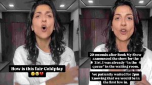 Woman’s Viral Video Exposes Book My Show Queue ‘Scam’, Coldplay Fans Echo: ‘Happened To Us Too’