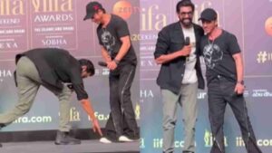 Rana Daggubati Touches Shah Rukh Khan’s Feet, Says ‘We’re South Indian, This is Our Tradition’