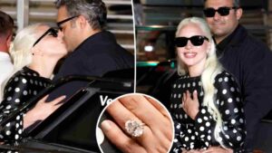 Lady Gaga Dazzles At Venice Film Festival With Enormous Engagement Ring