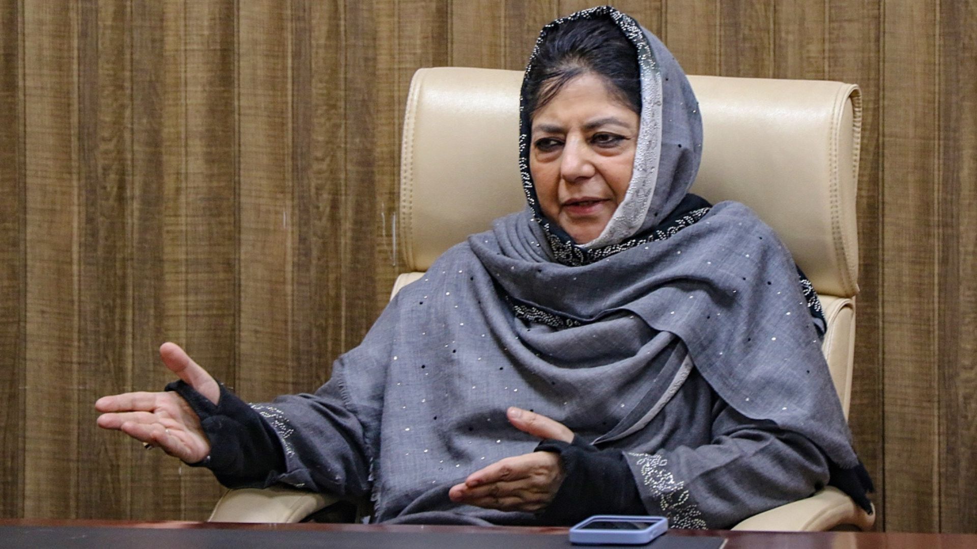 J&K Elections: Mehbooba Mufti Defends PDP’s track Record