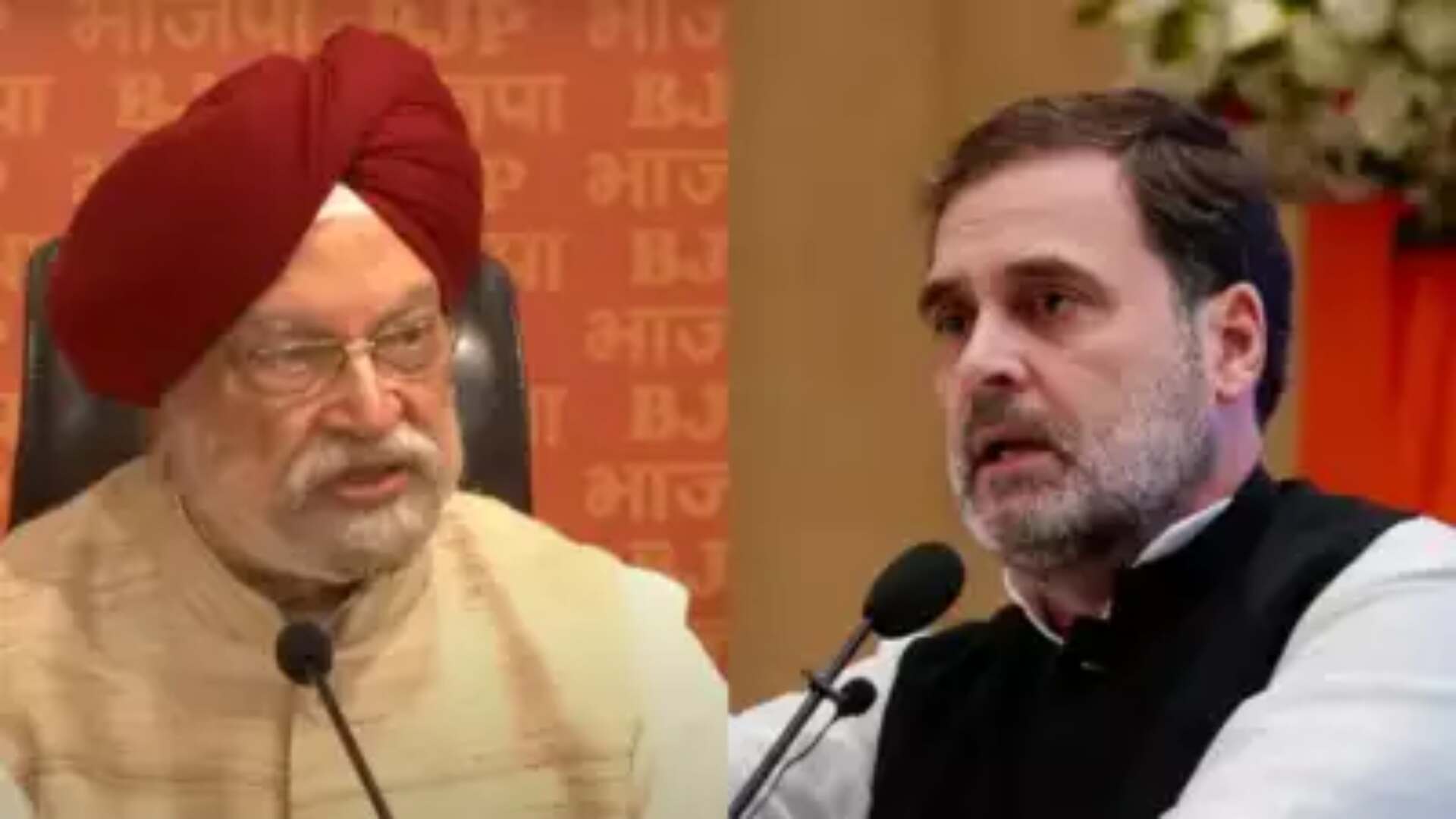 Watch: Hardeep Puri Slams Rahul Gandhi's 