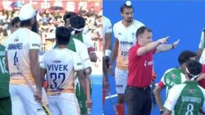 Watch: Tensions Flare Between India & Pakistan Players During Heated Asian Champions Trophy Match