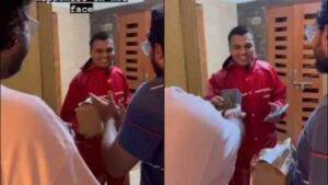 Zomato Delivery Agent Receives Heartwarming Birthday Surprise