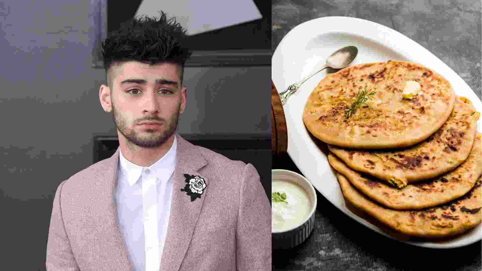 Zyan Malik loves paratha