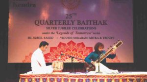 Pleasant performances regales audience in 25th Quarterly Baithak of Pracheen Kala Kendra