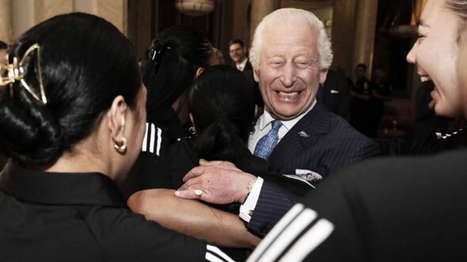 Black Ferns Share Heartwarming Healing Hug With King Charles