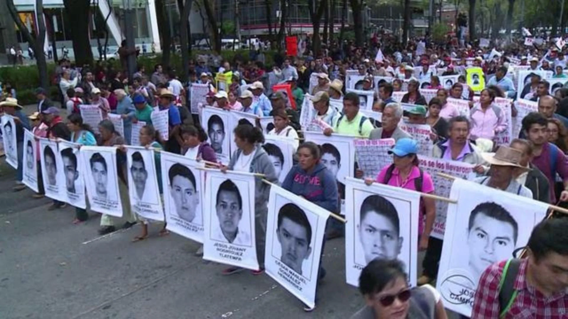 Families Of 43 Missing Mexican Students Demand Justice As Tragedy Hits 10-Year Mark