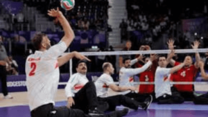 World’s Second-Tallest Man, Morteza Mehrzad, Leads Iran To Sitting Volleyball Final