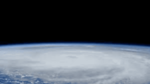 Hurricane Helene Viewed From Space: ISS Footage | Watch