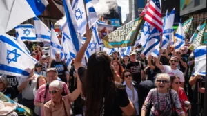 Watch Protests Erupt In New York As Netanyahu Arrives For UN Address