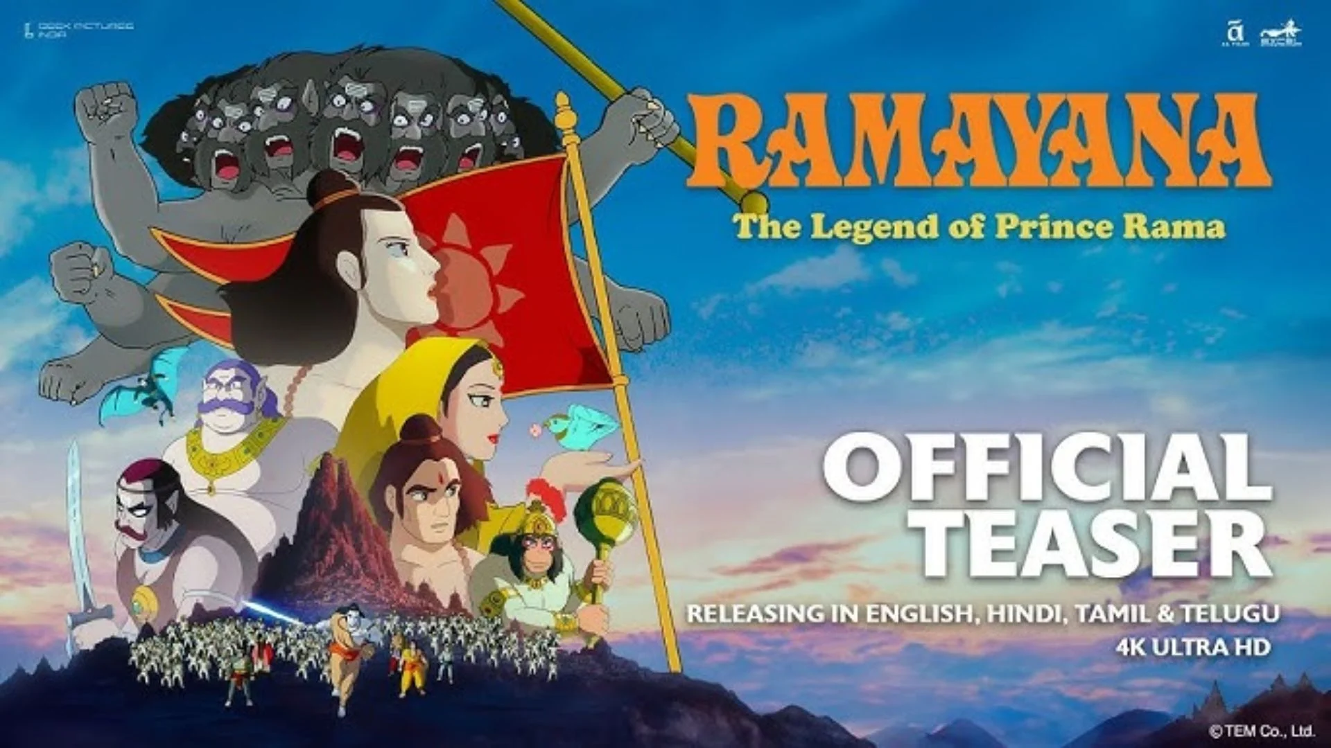 Ramayana: The Legend Of Prince Rama Set For Theatrical Release Across India