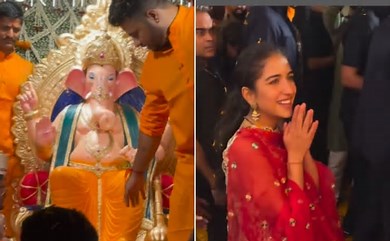 Radhika Merchant’s Sardar Ji Bodyguard Goes Viral Again During Ganpati Celebrations At Antilia 