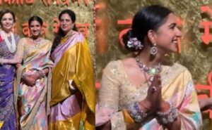 Radhika Merchant And Anant Ambani Dance Their Hearts Out At Ganpati Visarjan – Watch