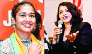 Babita Phogat fires back at Sakshi Malik over protest claims