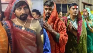 Navratri’s Unique Tradition: Why Men Wear Sarees and Perform Garba in Ahmedabad?