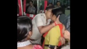 Bengal Outrage! Intoxicated Pink Patrol Officer’s Inappropriate Behavior Towards Female Colleague Caught On Camera | Watch