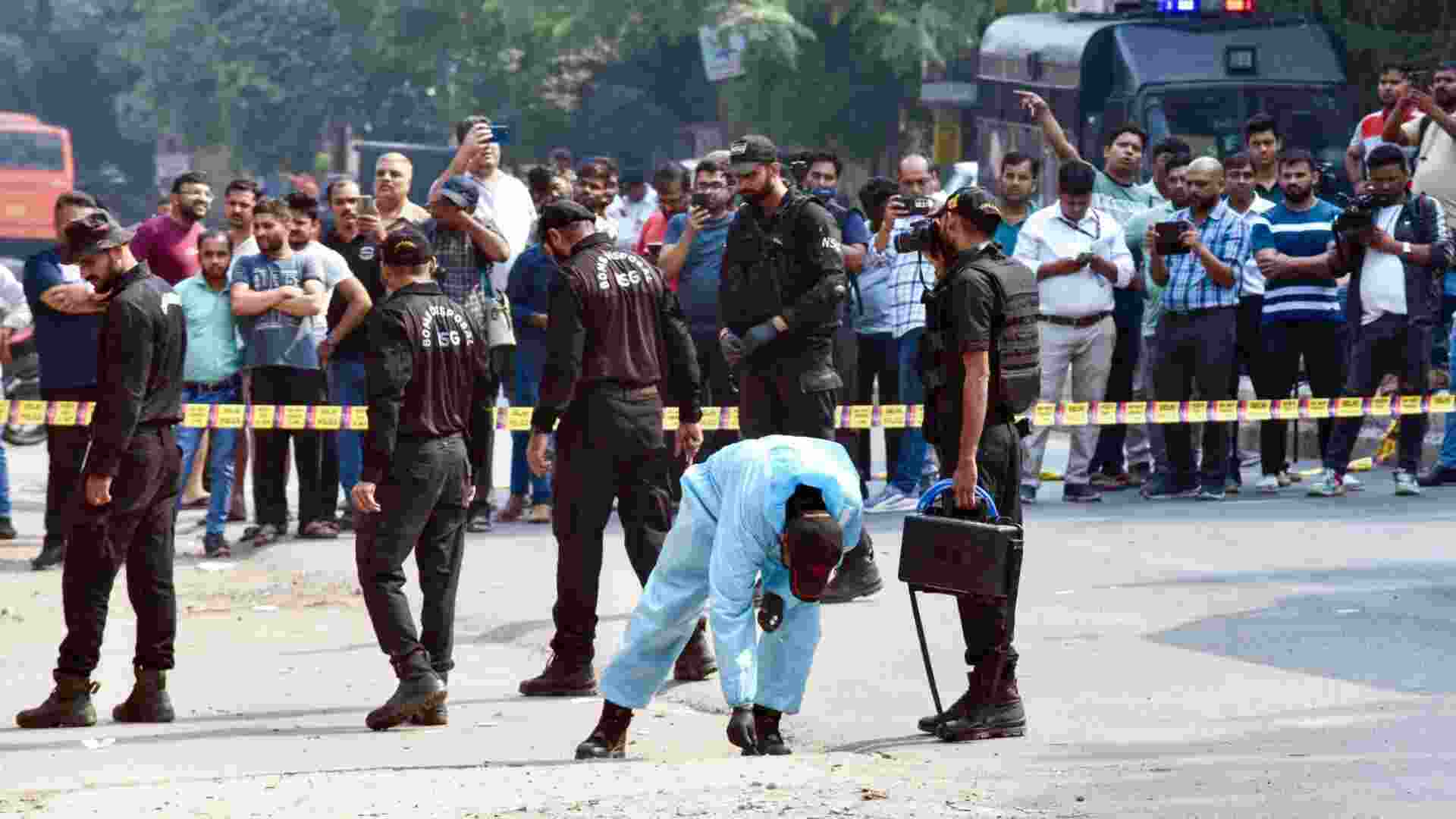 Blast near CRPF schol in Delhi