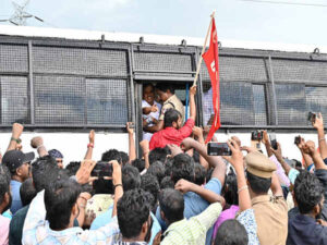 CITU Continues Samsung Strike as Police Detain Protest Leaders