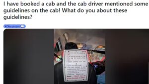 Wanna Book A Cab? ‘Don’t Say Bhaiya’: Cab Driver’s Viral Guidelines Ignite Debate