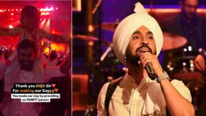 Diljit Dosanjh Gives Away FREE Passes To Little Fan Who Watched Concert From Her Balcony