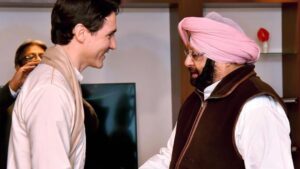 Capt Amarinder Singh Accuses PM Justin Trudeau of Promoting Khalistani Propaganda