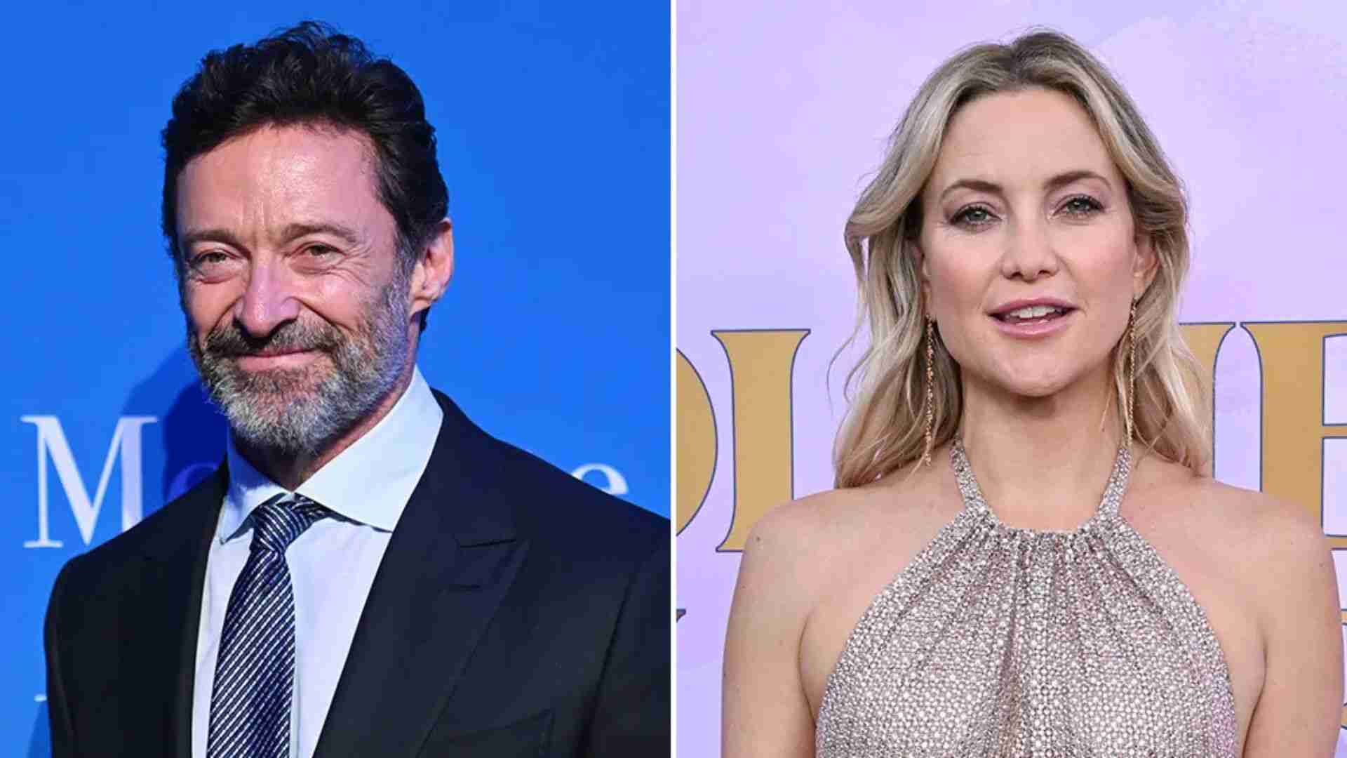 Hugh Jackman (L), Kate Hudson (R)