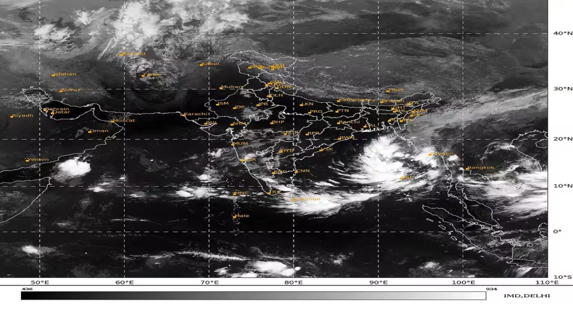 Cyclone Dana: 25 NDRF Teams on Standby as Severe Storm Approaches Odisha and West Bengal