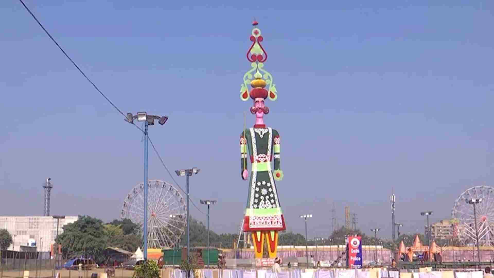 India's Tallest Eco-Friendly Ravana Effigy