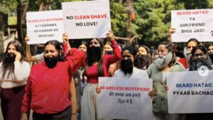 Indore Women Rally Against Bearded Men, Demand Clean-Shaven Look In Viral Protest