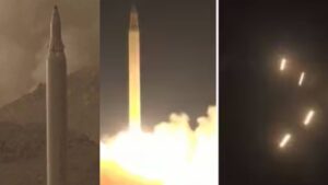 WATCH: Iran Releases Startling Footage of Missile Strikes on Israel