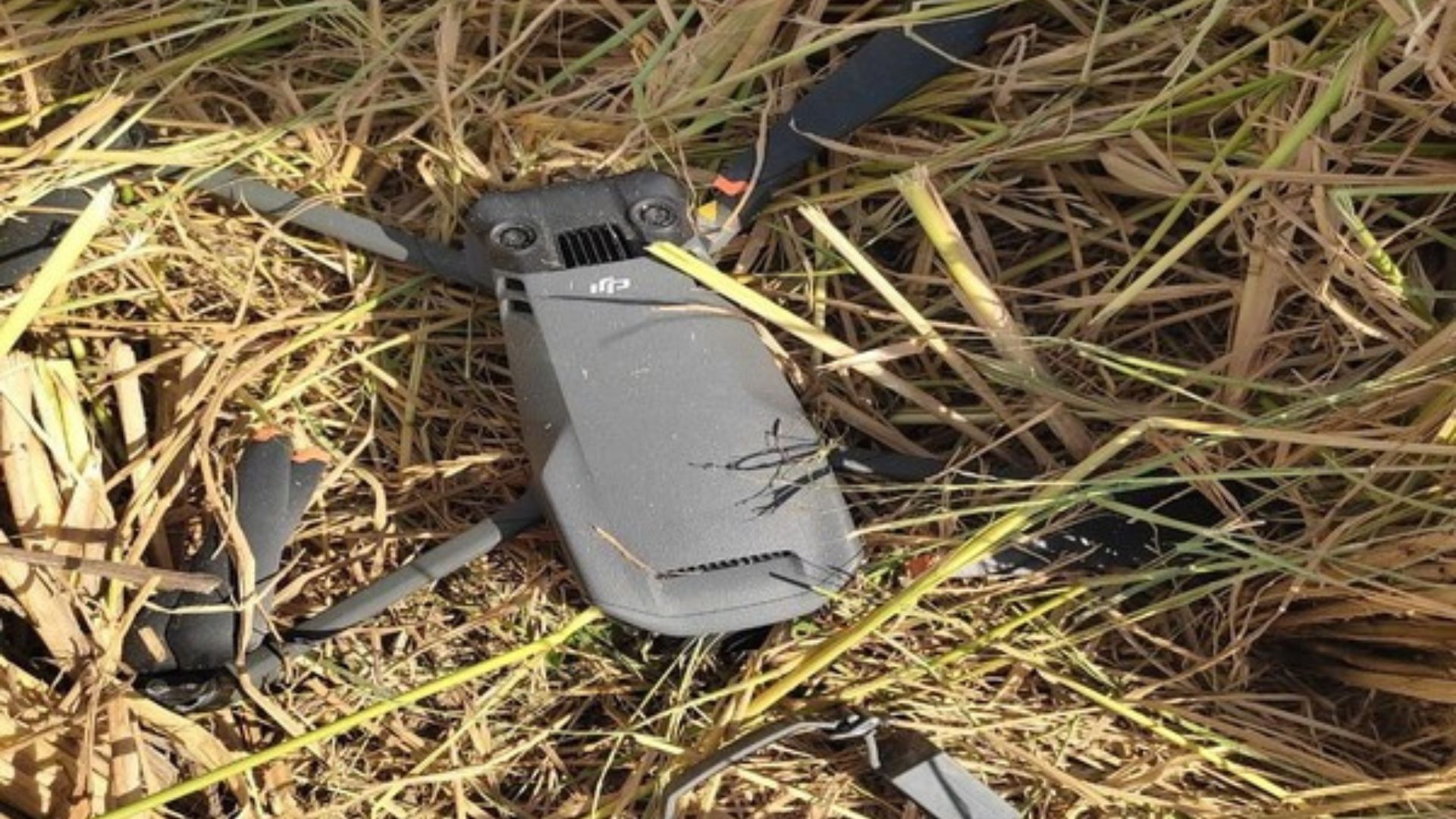 Joint Operation Uncovers Drone in Farming Field