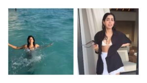 Janhvi Kapoor And Sister Khushi Recreate The Famous Kim Kardashian’s Diamond Earring Joke On Vacation | Watch