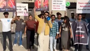 Mumbai’s Hilarious Protest Against ‘Male Best Friends’ And The ‘Talking Stage’ Goes Viral | Watch