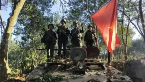 Myanmar Junta’s Grip Weakens As Ethnic Alliance Captures Key Town On China Highway