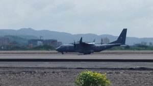 Indian Air Force Aircraft Successfully Lands at Navi Mumbai International Airport