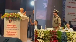 Folding Hands, Bihar CM Nitish Kumar Urges DGP to Speed Up Police Recruitment