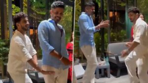 Shreyas Iyer And Munawar Faruqui Steal The Show With Dance At Dr. Aashna Mehendi Ceremony | Watch