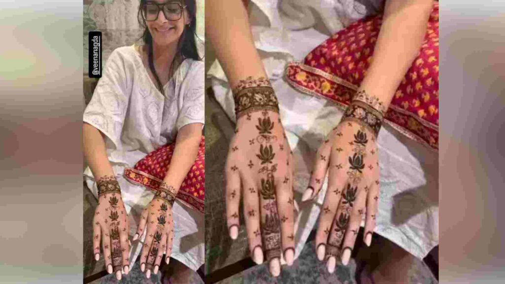 Sonam Kapoor's Karwa Chauth Mehendi 