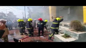 WATCH| J-K: Srinagar Mall Fire Contained Without Casualties