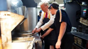 Trump McDonald’s Visit Backfires: Health Violations Spark Social Media Outrage