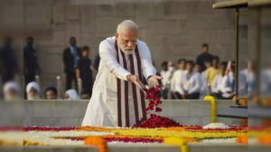 PM Modi Pays Tribute to Mahatma Gandhi and Lal Bahadur Shastri