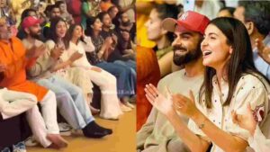 Virat Kohli, Anushka Sharma Attend Krishna Das Kirtan in Mumbai | WATCH