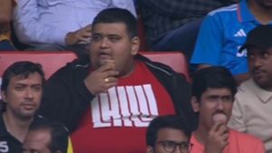 Watch: Fan Hides Ice Cream On Big Screen During IND Vs NZ Test, Commentators React!