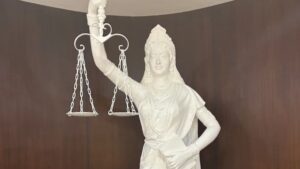 Watch: New Justice Statue In Supreme Court: ‘Law Sees All, No Longer Blindfolded’